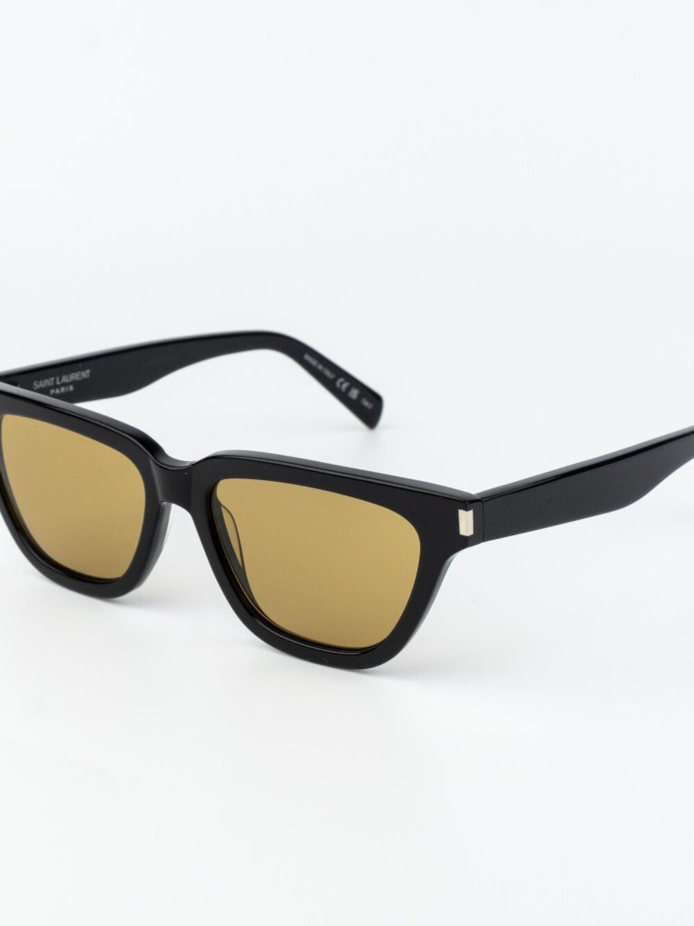 Saint Laurent Women Sunglasses Black Cat Eye SL462 SULPICE 009 NEW AUTHENTIC - Picture 3 of 13